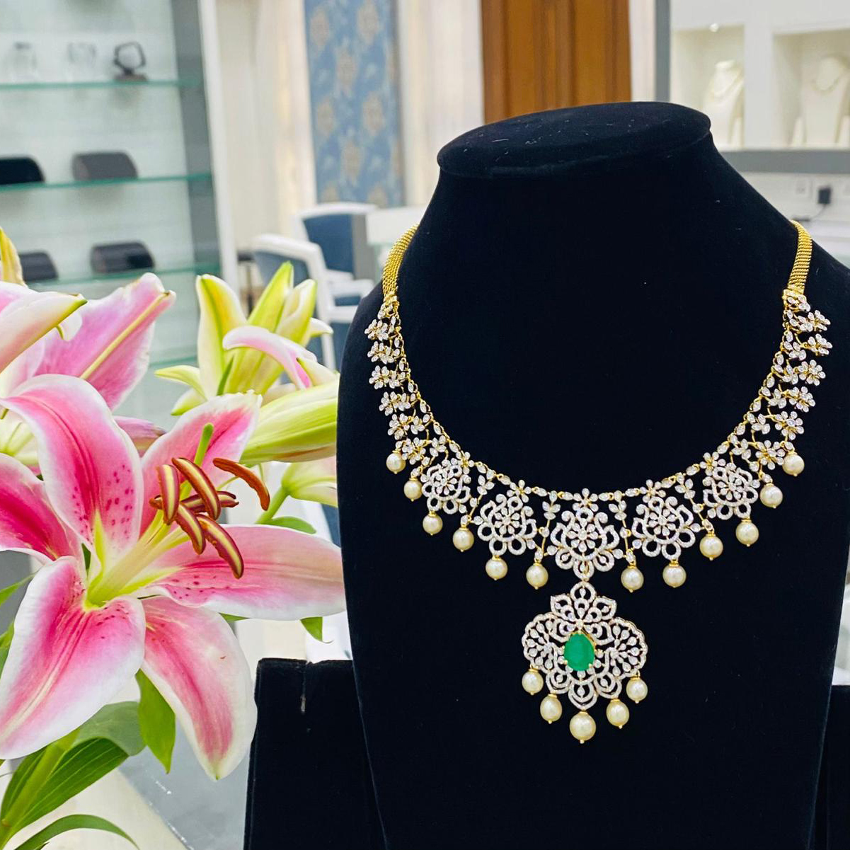 Diamond necklace